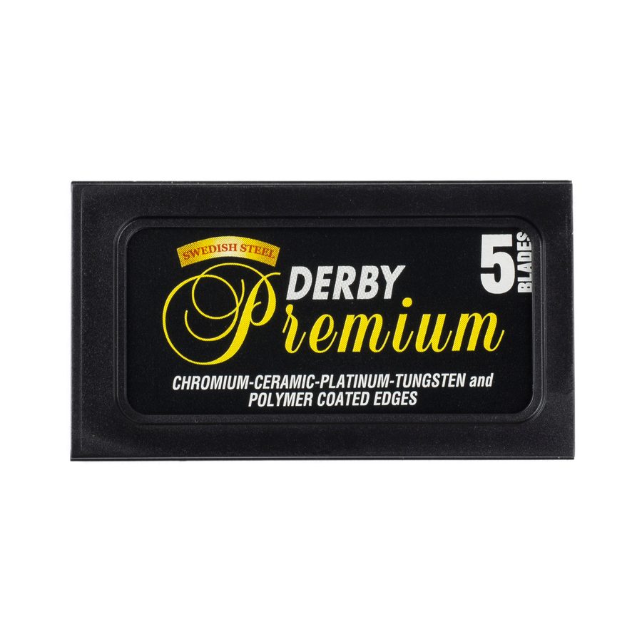 Derby Premium Lâminas de Barbear de Duplo Fio 5 Unidades