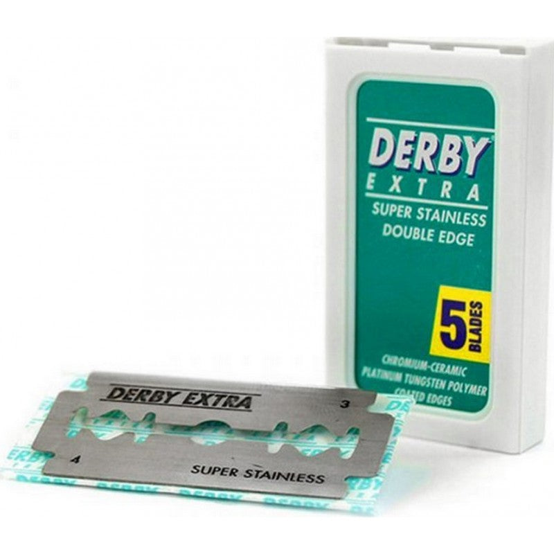 Derby Extra Lâminas de Barbear de Duplo Fio 5 Unidades