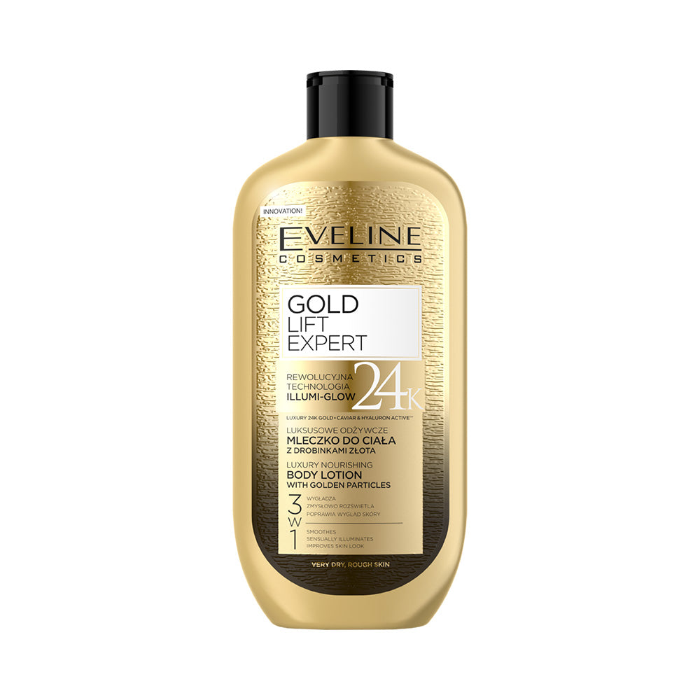 Eveline Gold Lift Expert Loção Corporal 24K 350 ml