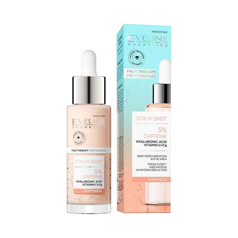 Eveline Serum Shot Contorno de Olhos Cafeína 5% 30 ml
