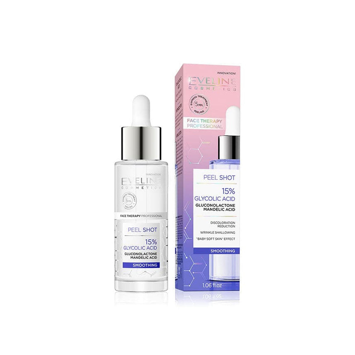 Eveline Peel Shot Peeling Ácido Glicólico 15% 30 ml