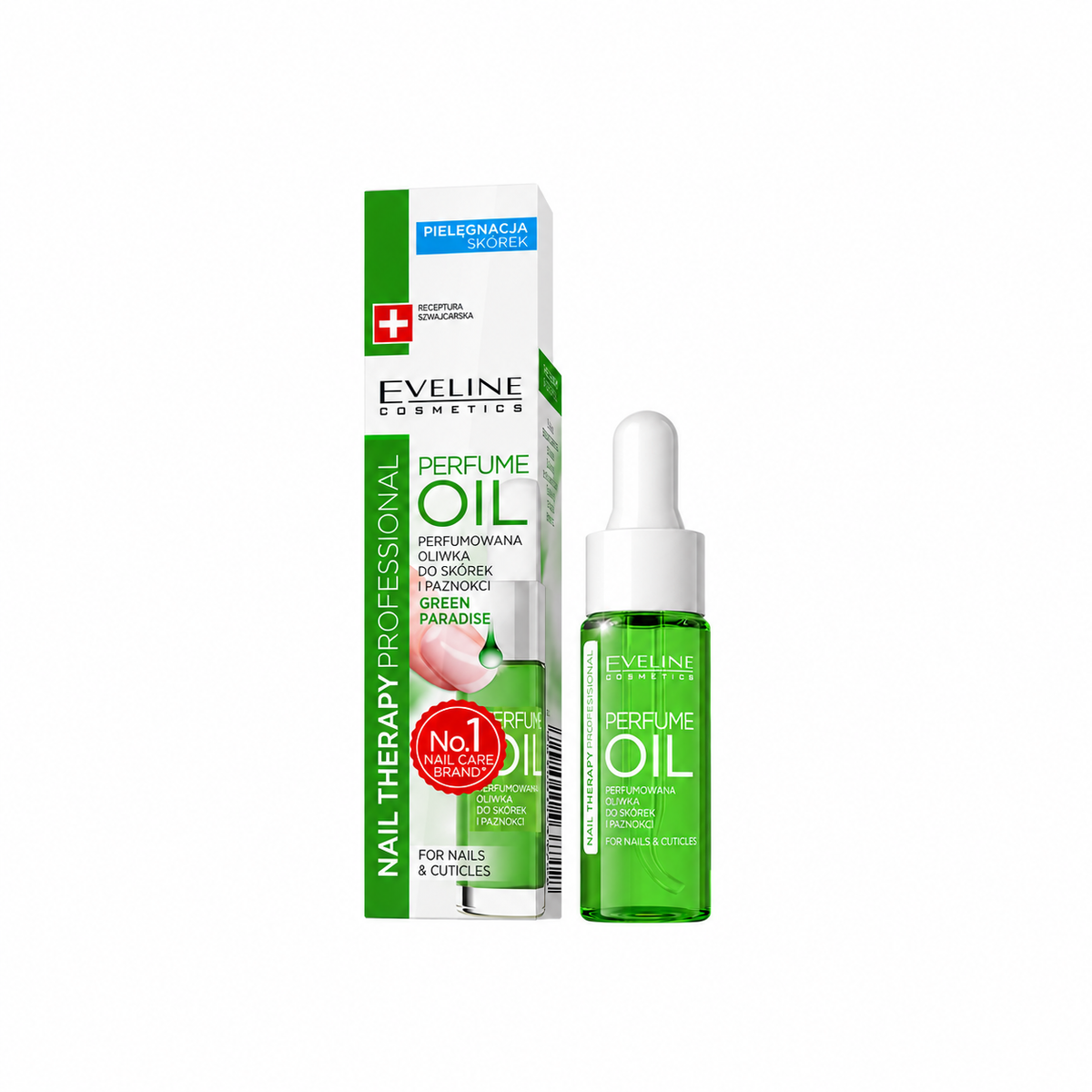 Eveline Nail Therapy Óleo de Cutículas Green Paradise 12 ml