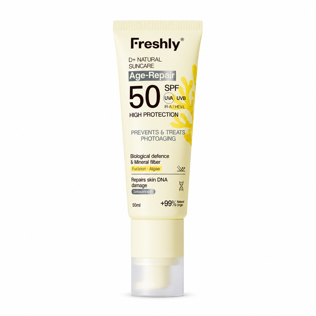 Freshly D+ Natural Suncare Age-Repair SPF 50 50 ml
