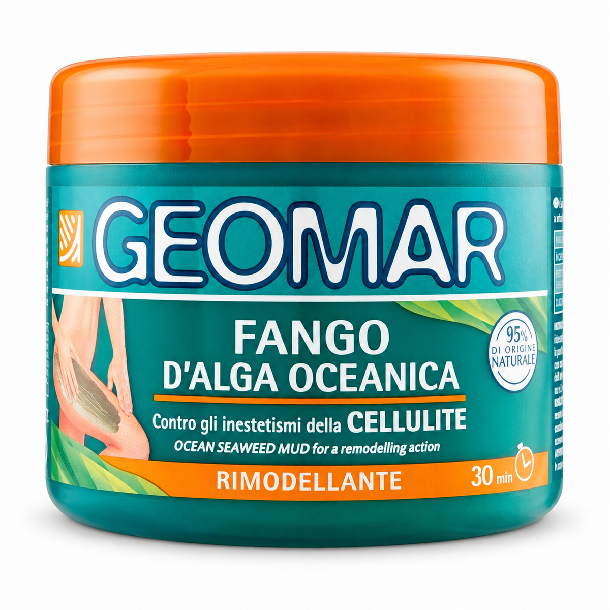 Geomar Lama Corporal de Algas Oceânicas Anticelulite 650 g