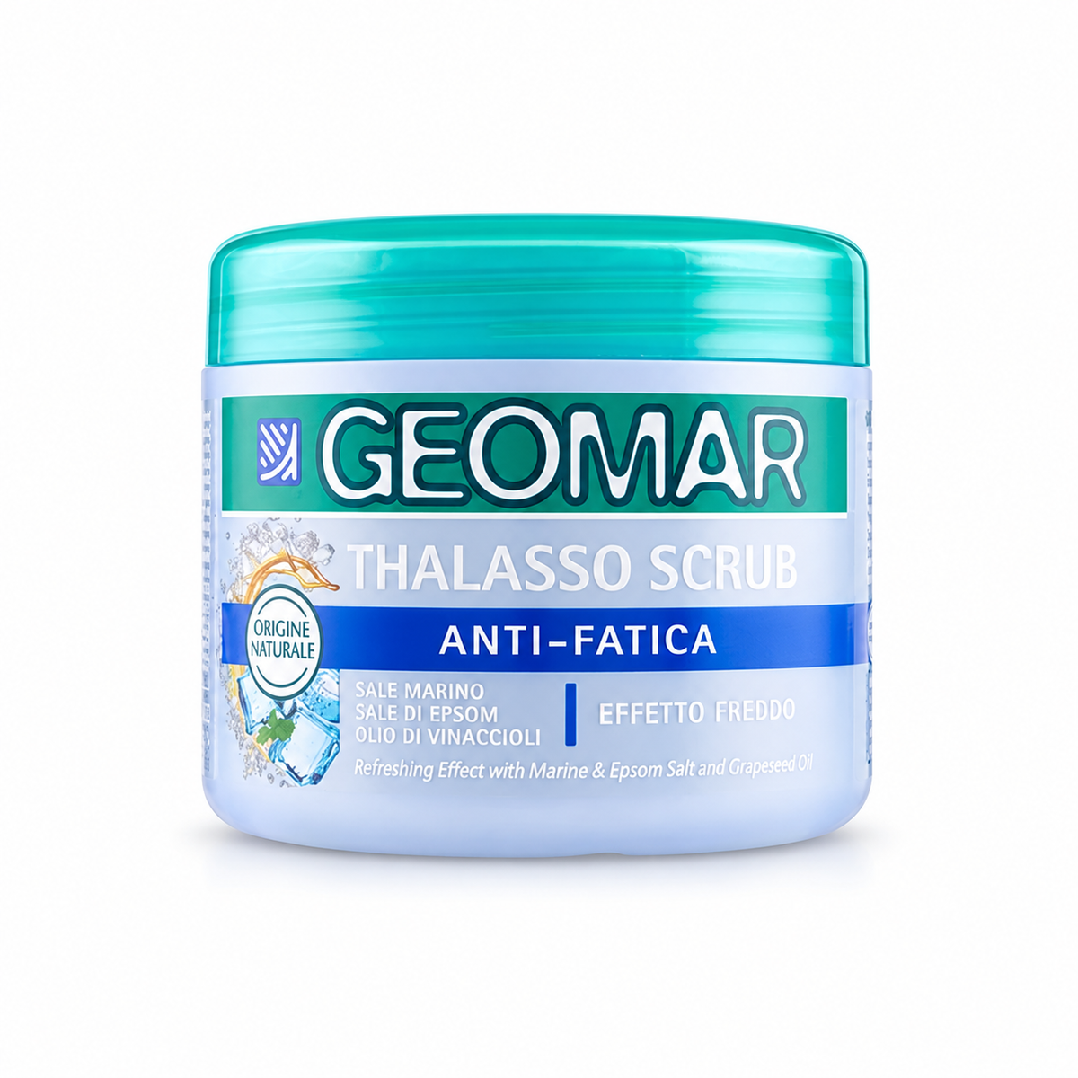 Geomar Thalasso Scrub Anti-Fadiga Efeito Frio 600 g