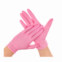 Santex Nitriflex Rose luvas de nitrilo rosa, imagem da gama