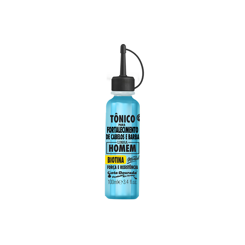Gota Dourada Tónico Cabelo e Barba Biotina 100 ml