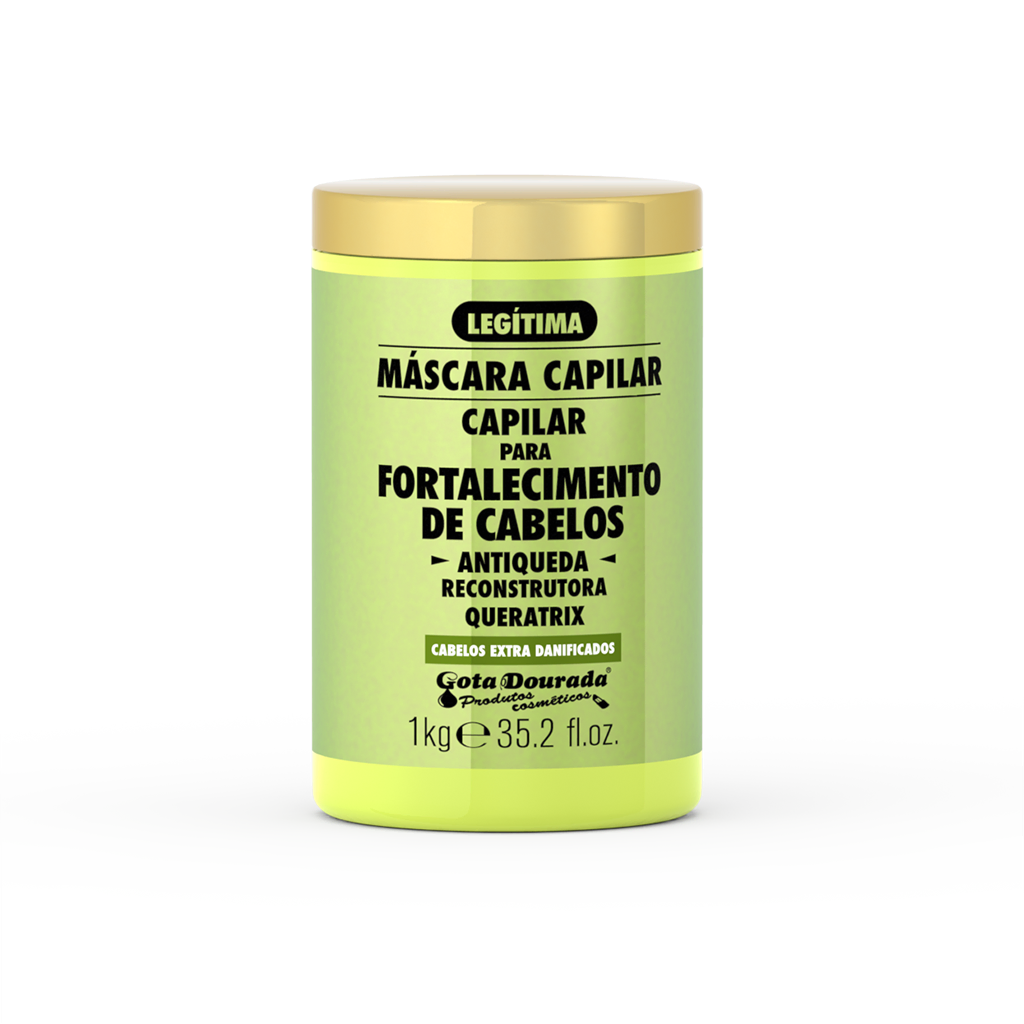 Gota Dourada Máscara Reconstrutora Queratrix 1 kg