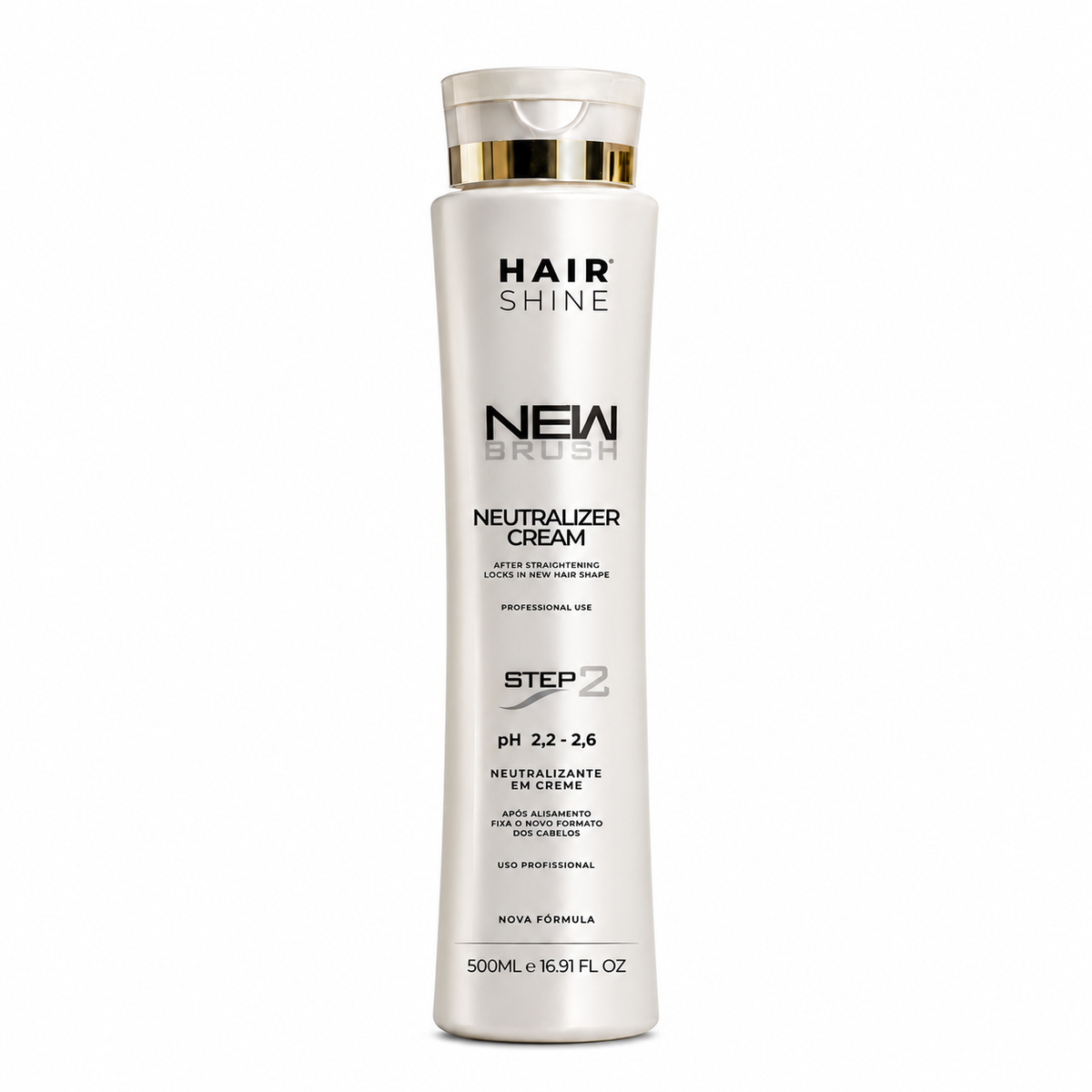 Hair Shine New Brush creme neutralizante Step 2 500 ml