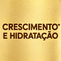 Haskell Mandioca reparador de pontas 35 ml — detalhe do rótulo Crescimento e Hidratação