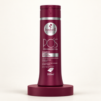 Haskell Pós Progressiva shampoo 300 ml — embalagem em cenário de estúdio