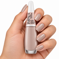 Impala Nude Clássico — Mano con Esmalte Nude, Imagen Ilustrativa