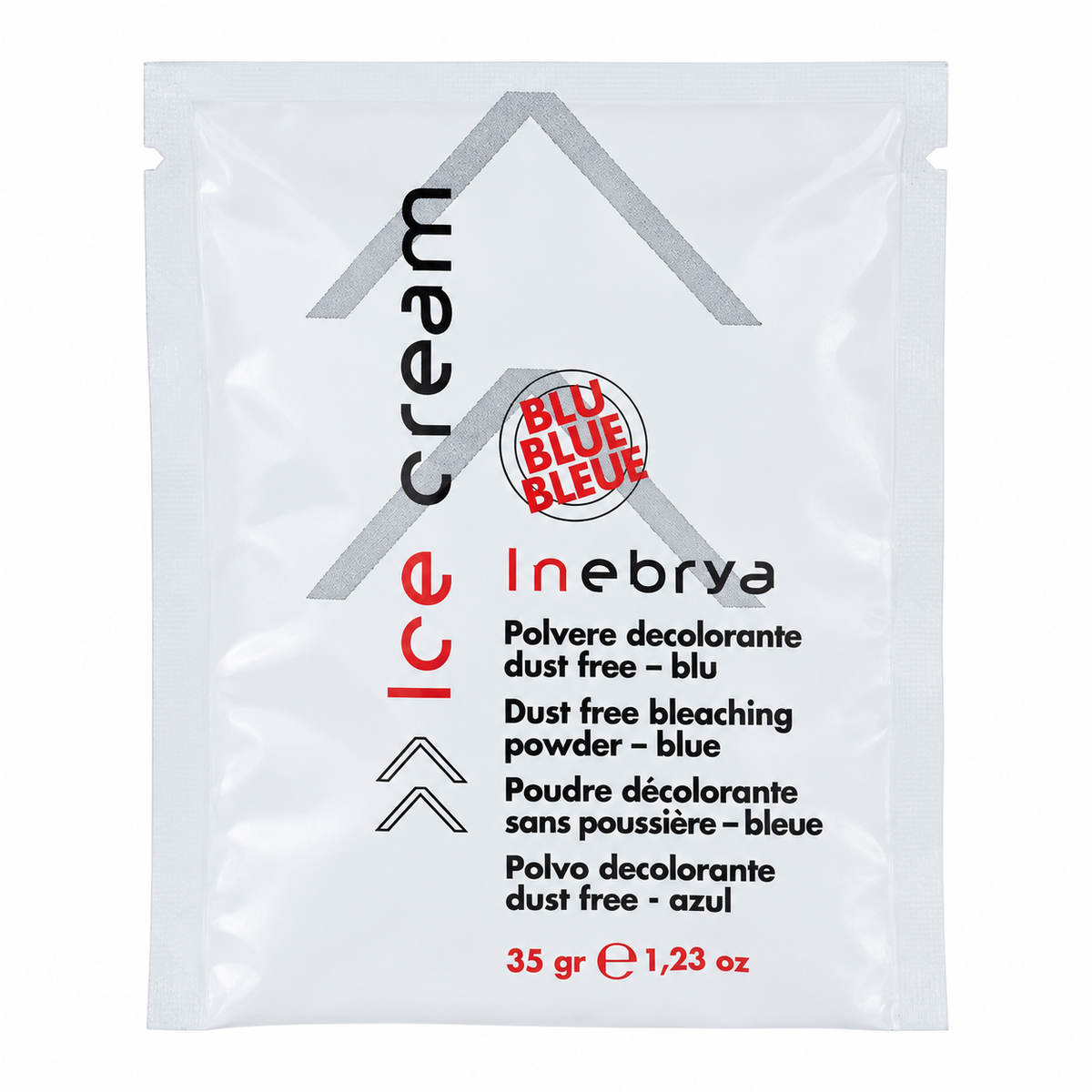 Inebrya Ice Cream Pó Descolorante Azul Dust Free 35 g