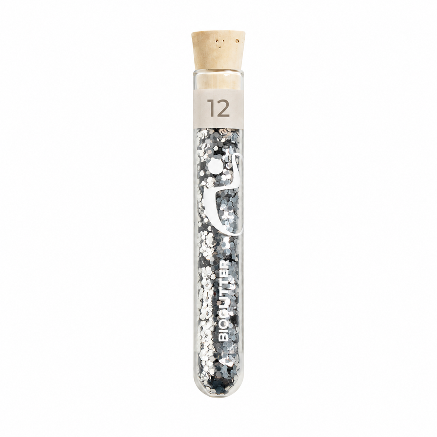 Inocos Bioglitter 12 Prata 1 mm