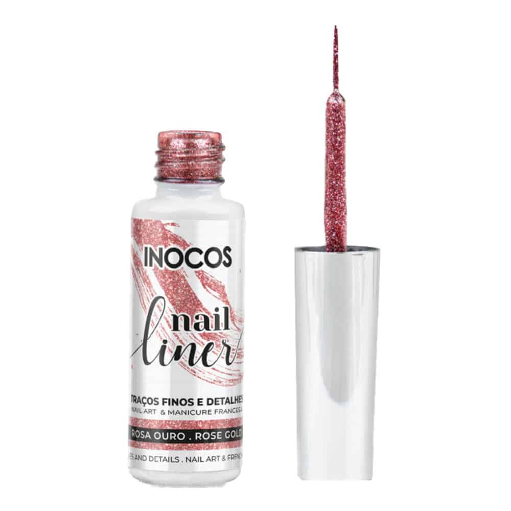 INOCOS Nail Liner Rosa Ouro 8 ml