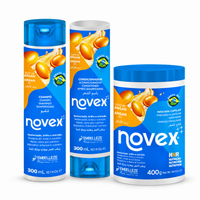Novex Kit Óleo de Argan — Champô, Condicionador e Máscara (3 Produtos)