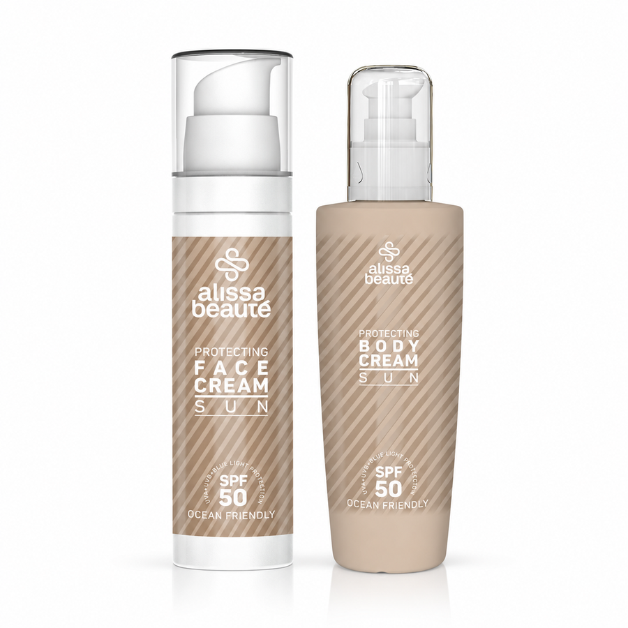 Alissa Beauté Kit Sun SPF50 — Proteção de Rosto e Corpo