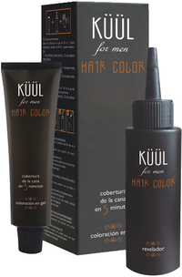 Kuul for Men Hair Color — range packaging; N6 Dark Blonde shade
