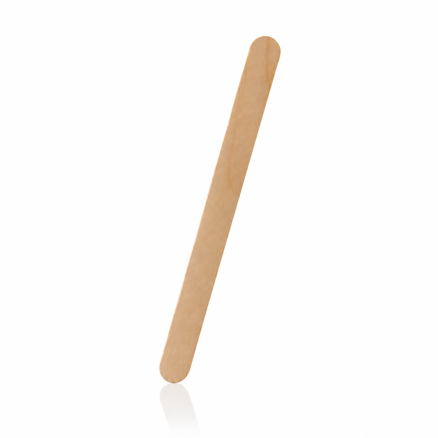 Labor Pro Wax Small Espátulas de Madeira para Cera 11 cm — 100 Unidades