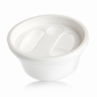 Labor Pro Taça de Manicure Branca 14,5 cm