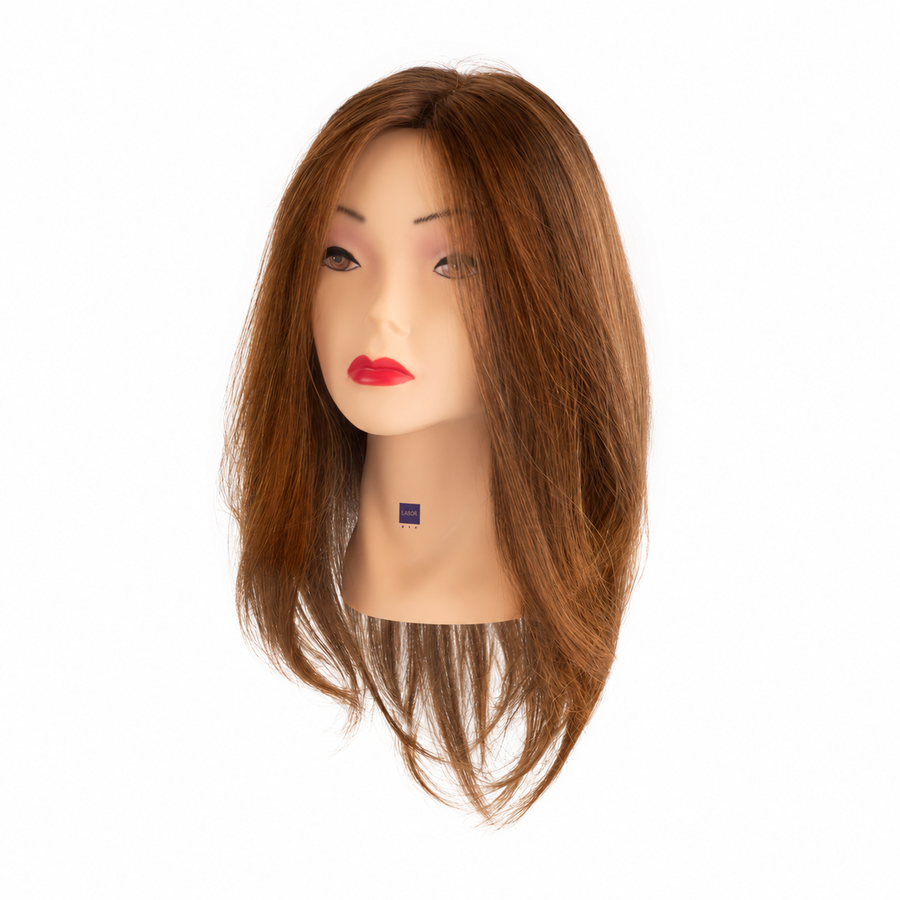 Labor Pro HD Cabeça de Treino Cabelo Humano 35 cm