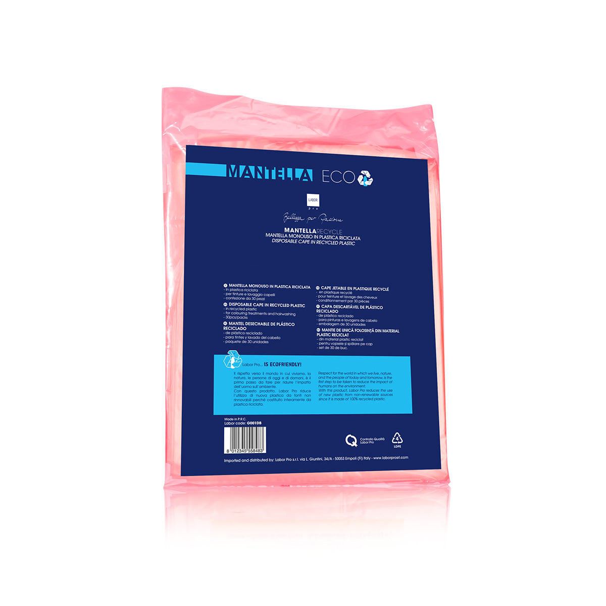 Labor Pro Mantella Eco Capas Descartáveis G001DR 30 Unidades