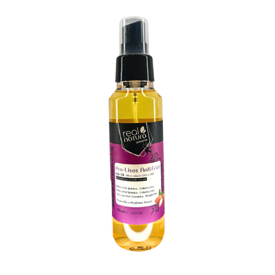Óleo Capilar Pro - Lisos Anti Frizz Argan 100ml - Real Natura