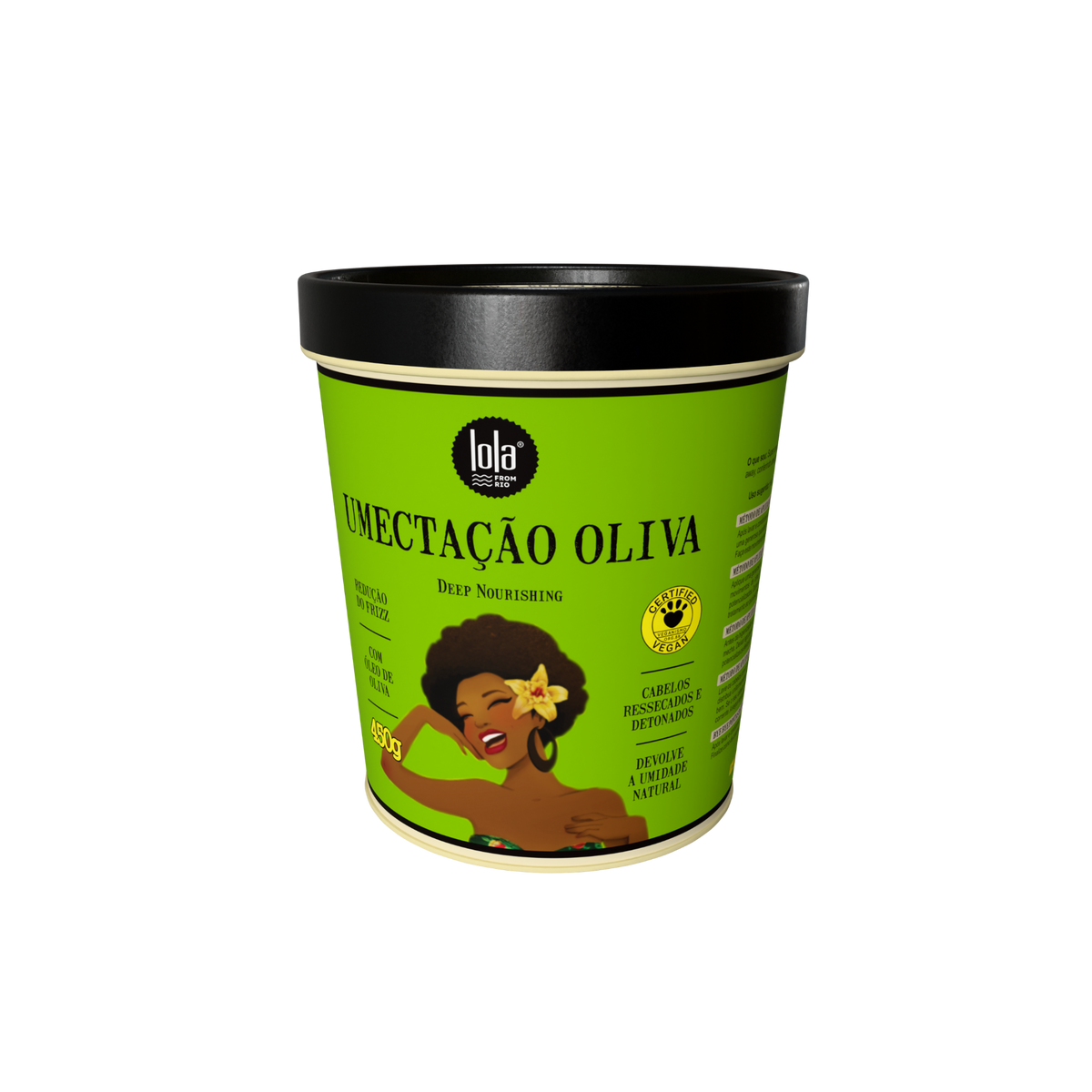 Lola Umectação Oliva Máscara Nutritiva 450 g