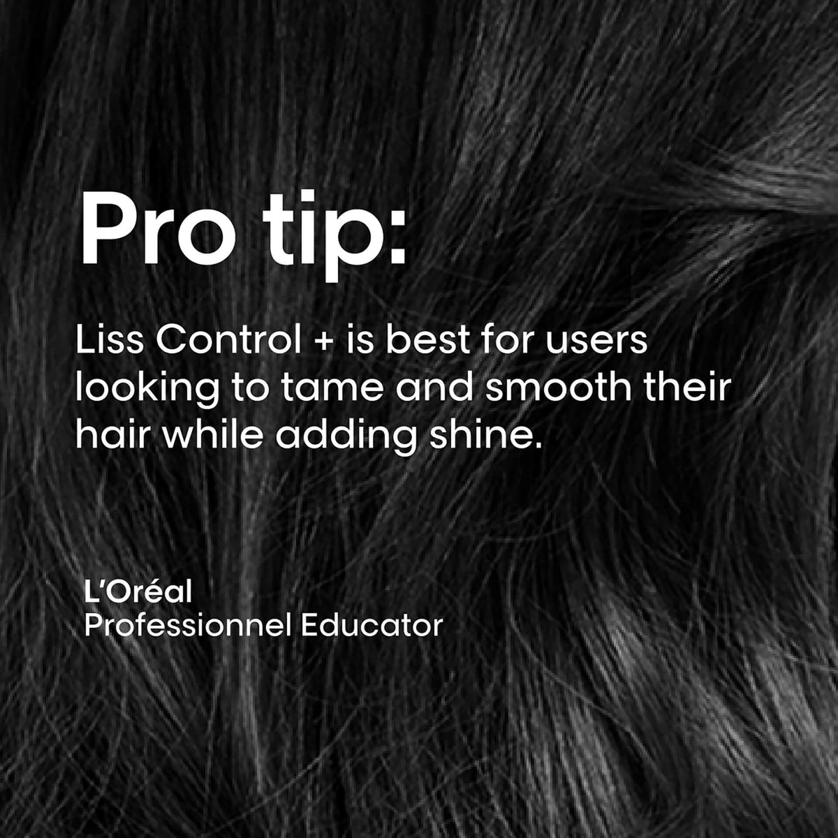 L'Oréal Sérum Liss Control Plus Tecni Art 50ml — imagem oficial da gama