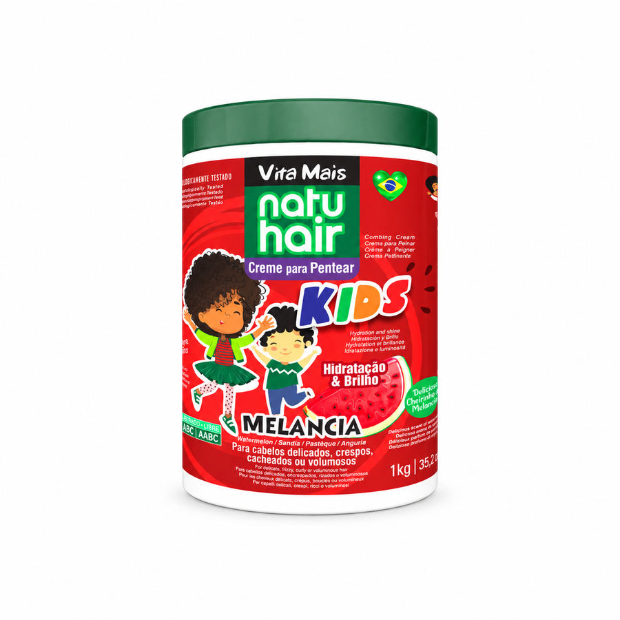 NatuHair Kids Melancia Creme de Pentear 1 kg