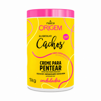 Nazca Origem Eu Escolho Cachos Creme para Pentear Onduladas 1 kg