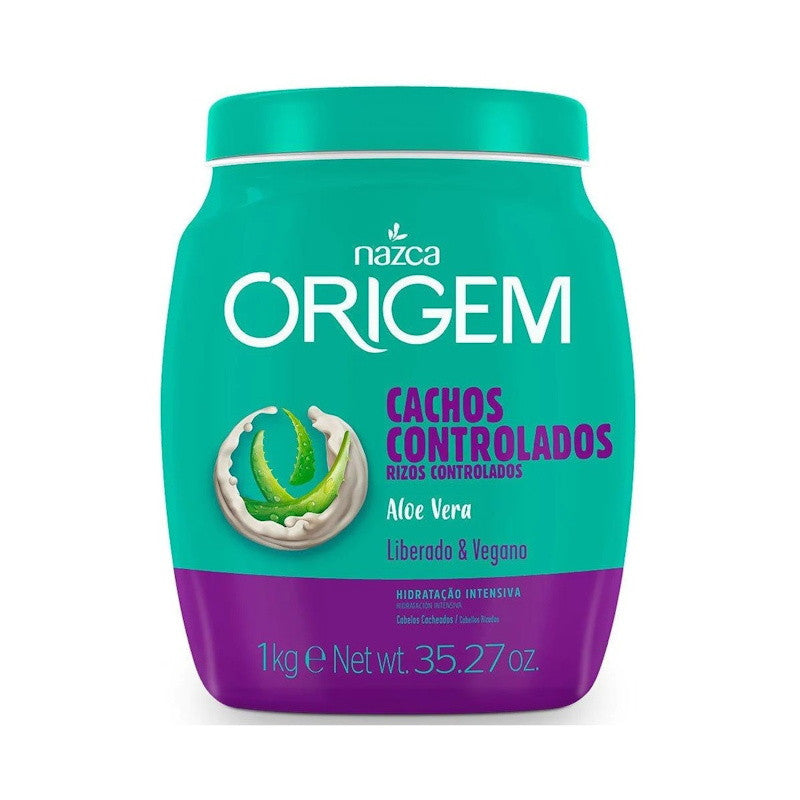Nazca Origem Cachos Controlados Máscara com Aloé Vera 1 kg