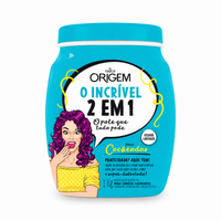 Nazca Origem O Incrível 2 em 1 Creme para Cacheadas 1 kg