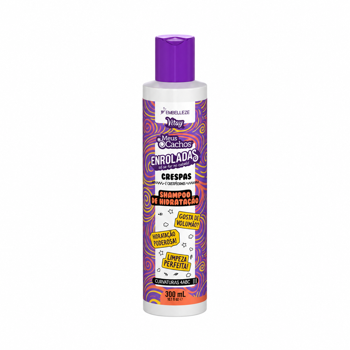 Novex Meus Cachos Enroladas Crespas Champô 300 ml