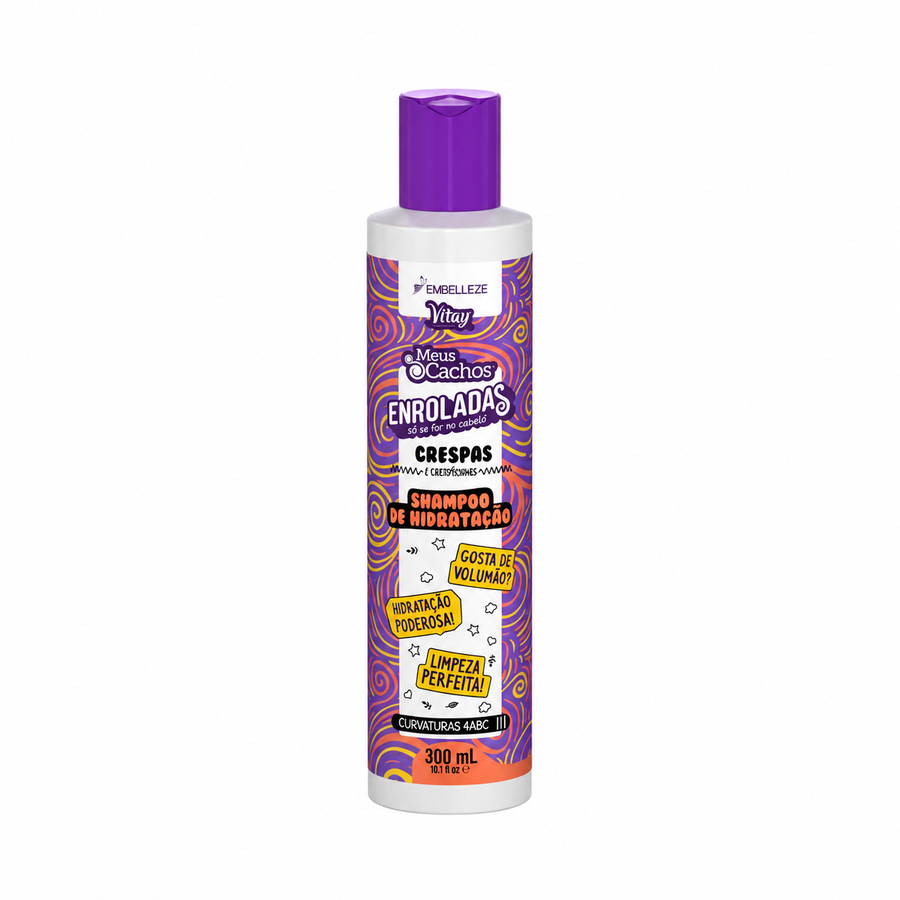Novex Meus Cachos Enroladas Crespas Champô 300 ml
