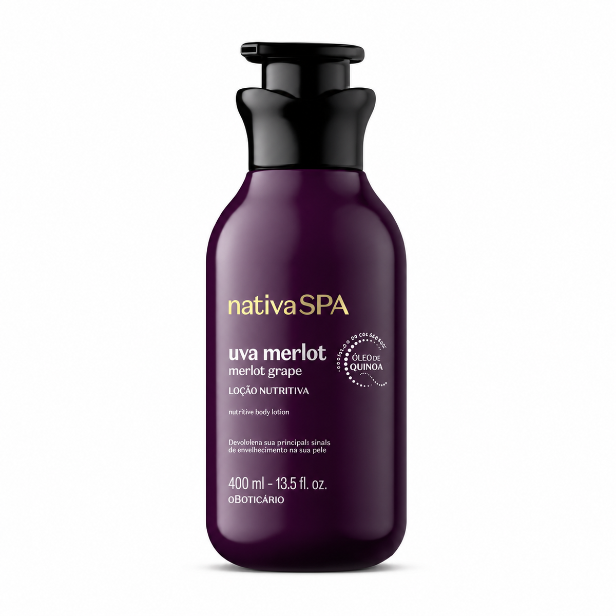 O Boticário Nativa SPA Loção Corporal Uva Merlot 400 ml