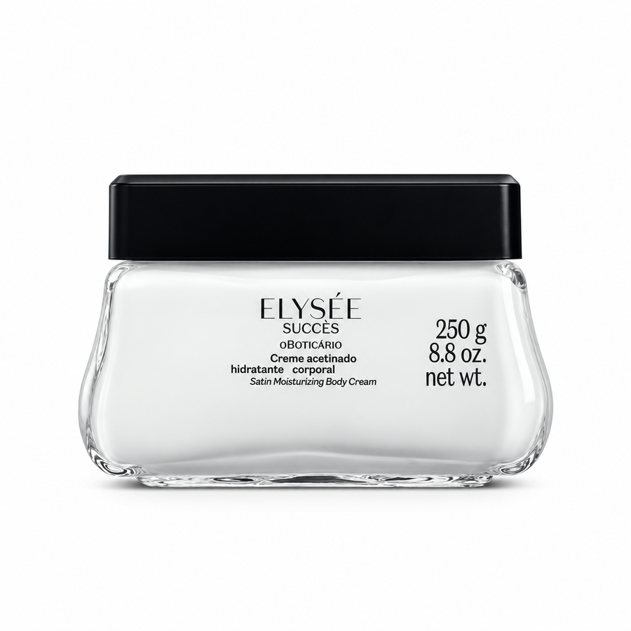 O Boticário Elysée Succès Creme Hidratante Acetinado 250 g