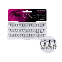 Oxeye Pestanas Individuais Longas Pretas — 60 Unidades — produto completo sobre fundo branco