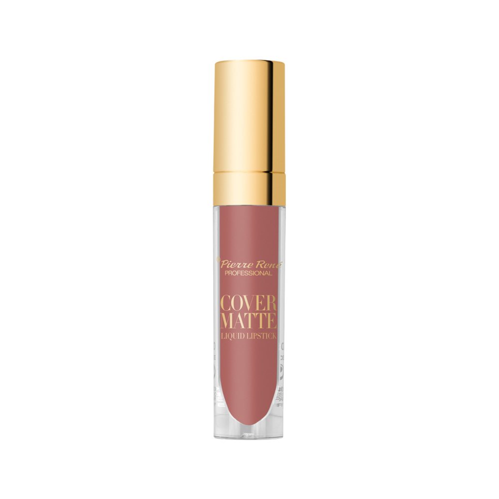 Pierre Rene' - Lápiz labial líquido Cover Matte 02 Vintage Rose