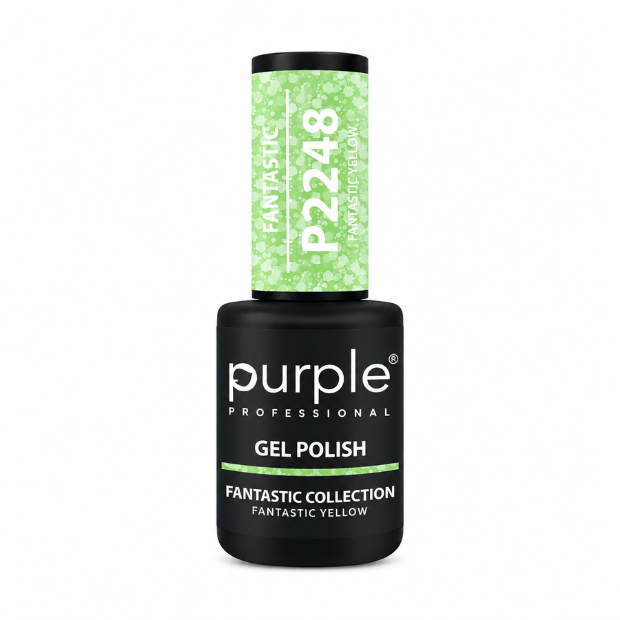 Verniz Gel Purple Professional Fantastic Yellow 10 ml
