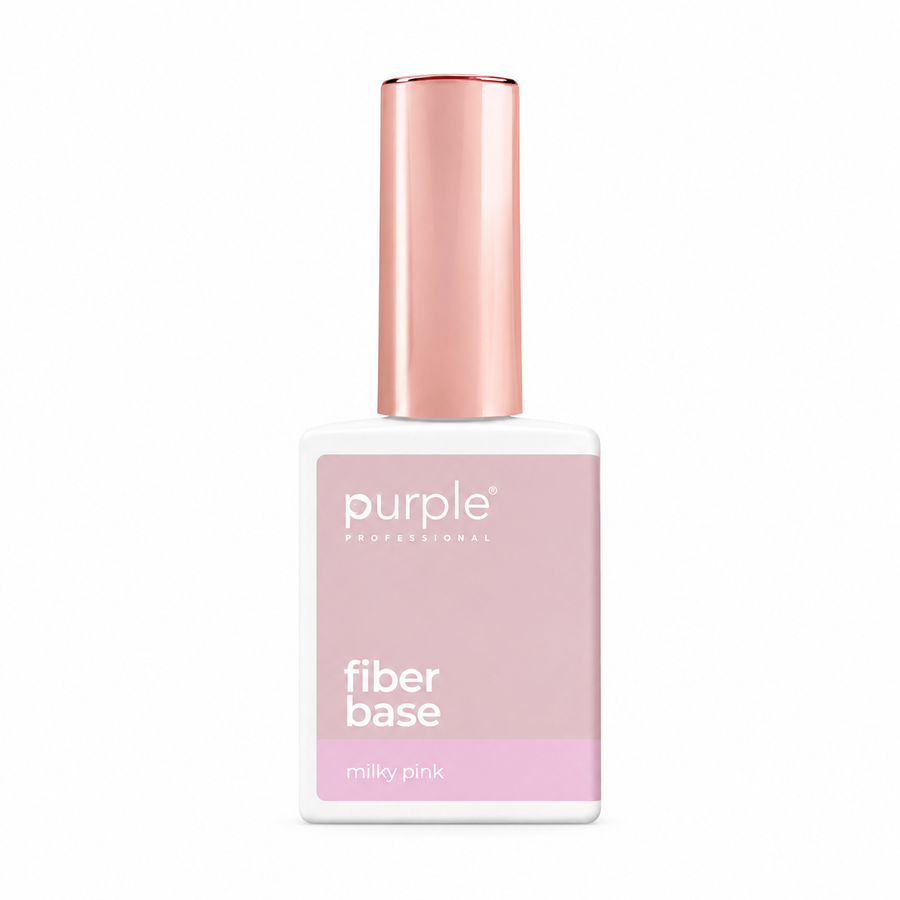 Base Purple Professional Fiber Base Milky Pink 15 ml