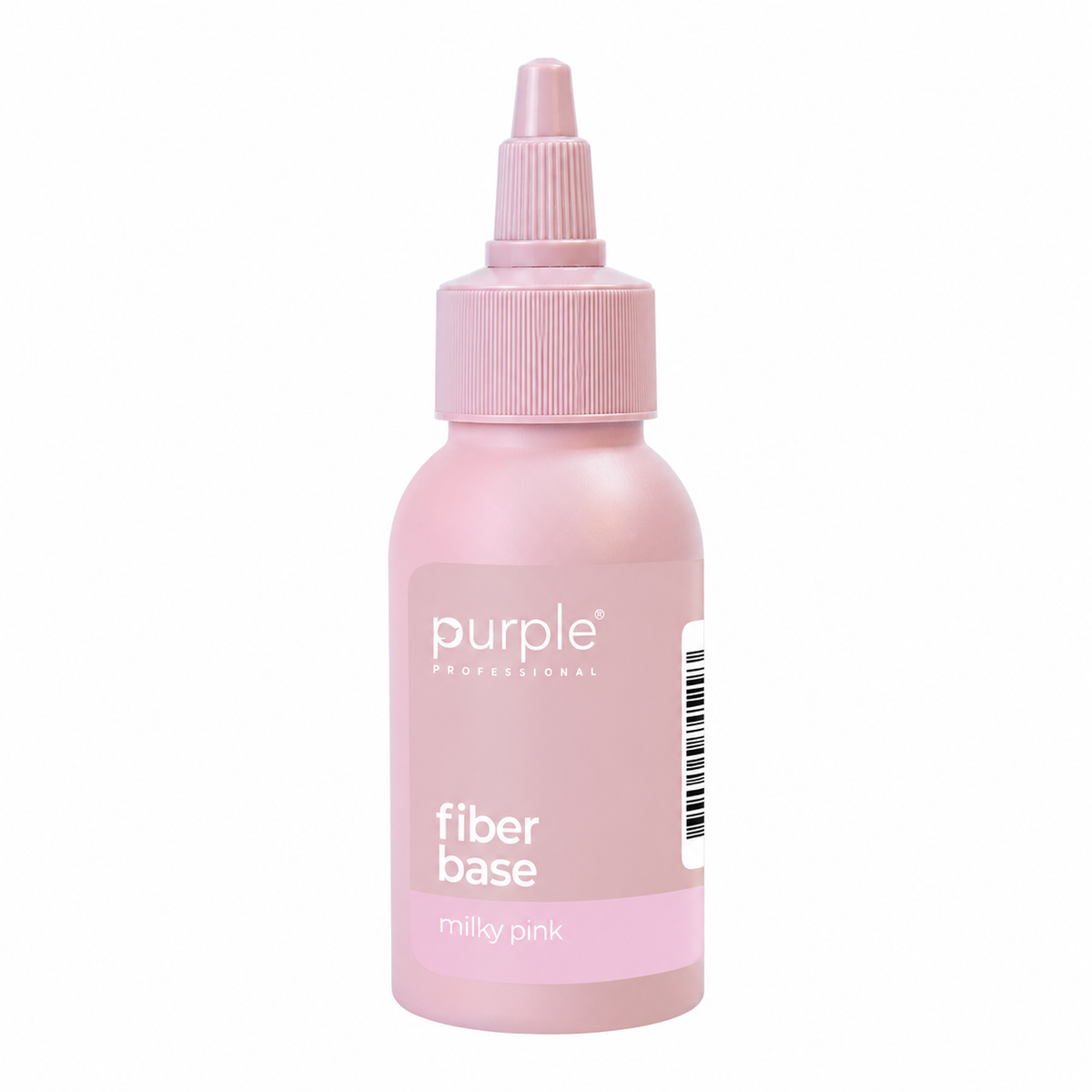 Base Purple Professional Fiber Milky Pink 60 ml — embalagem completa