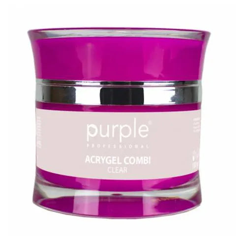 Purple Acrygel Combi Clear Transparente 100 g