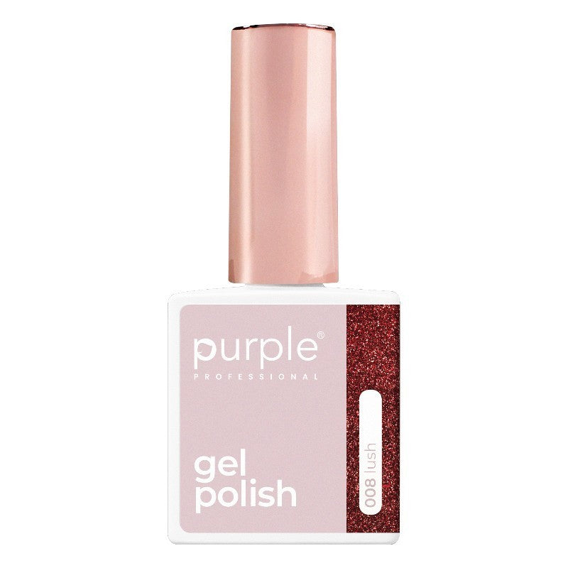 Purple Professional P.008 Lush Glitter Verniz Gel 10 ml