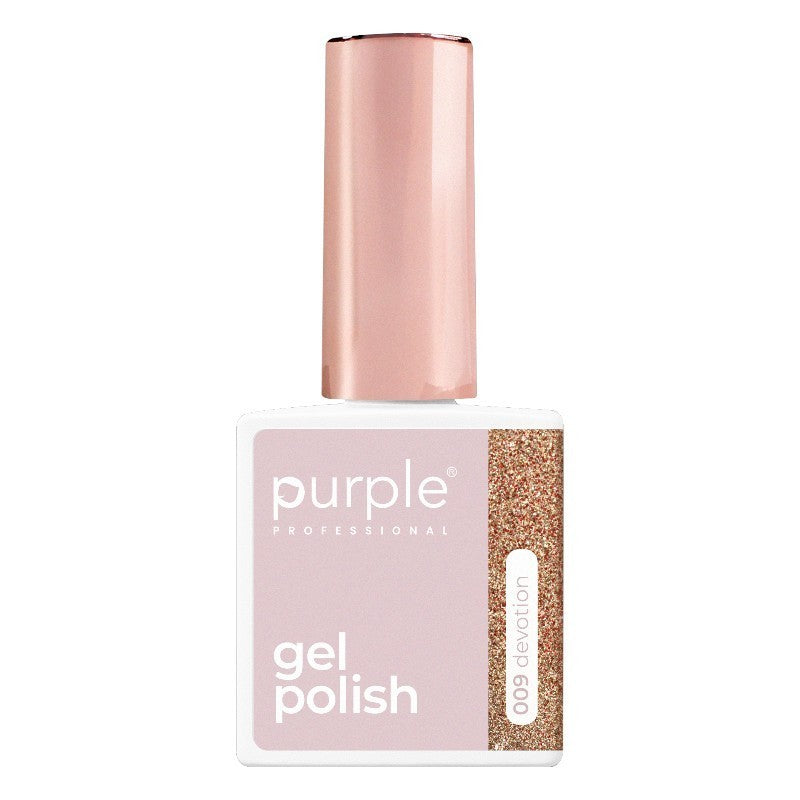 Purple Professional P.009 Devotion Glitter Gel Polish 10 ml