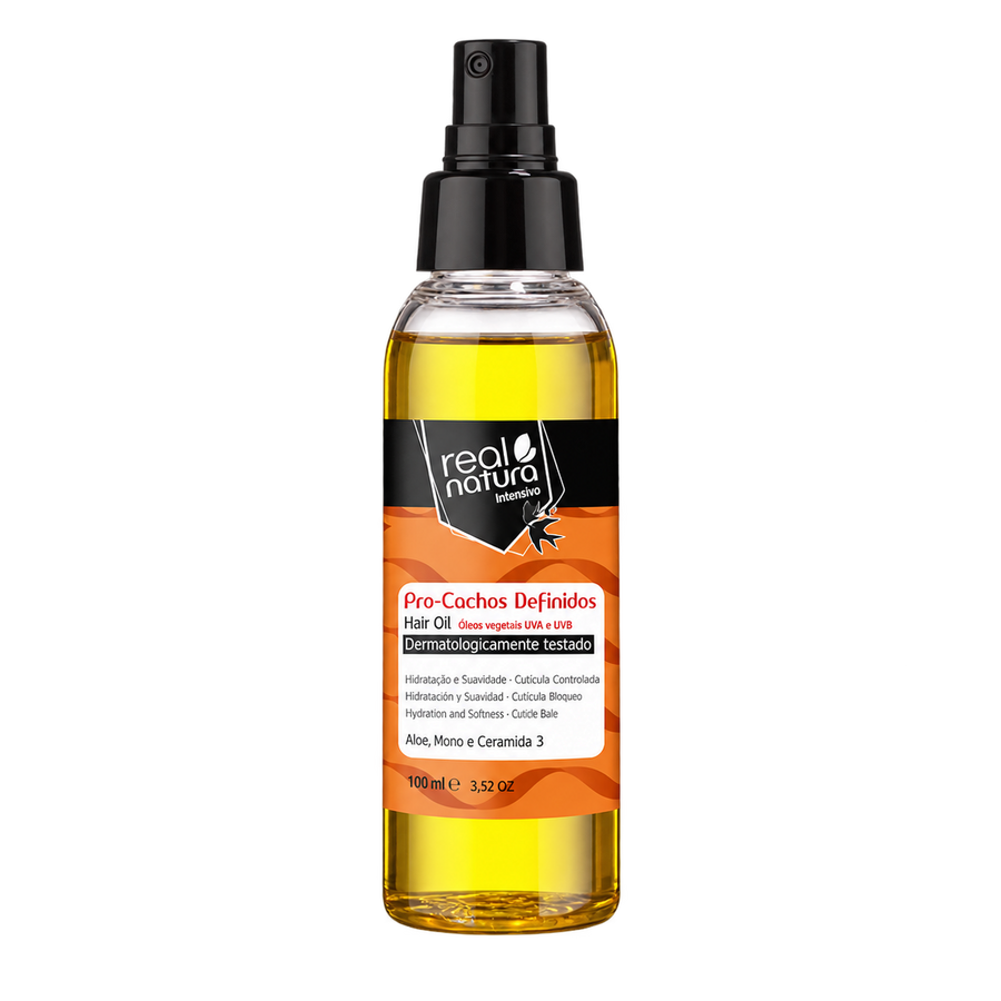 Real Natura Pro-Cachos Definidos Óleo Capilar 100 ml