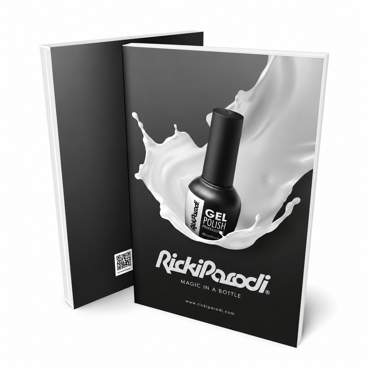 RickiParodi Livro de Amostras para Verniz Gel — 60 Cores