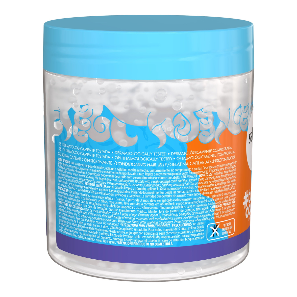 Salon Line Gelatina Definição Natural 550 g — modo de uso e precauções