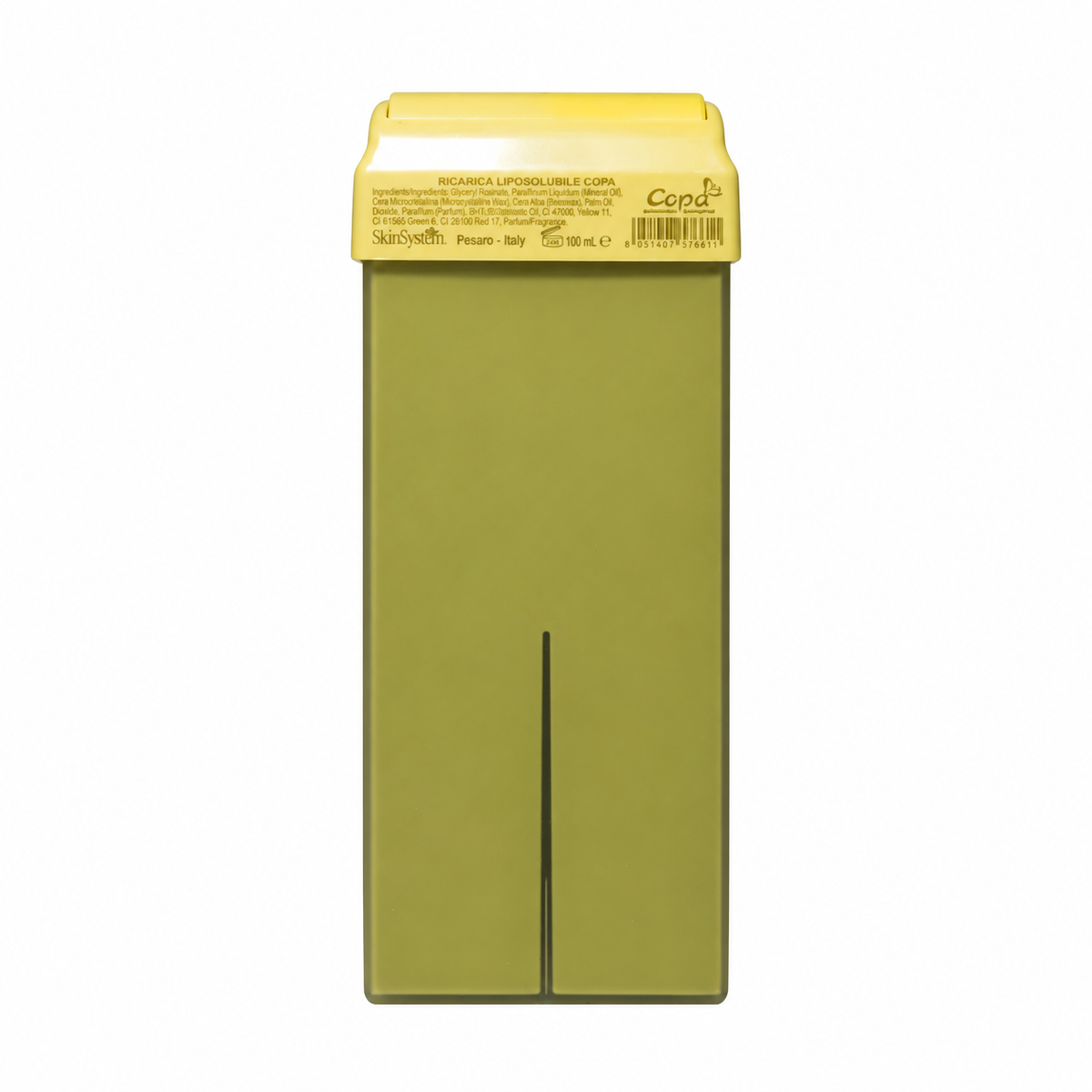 SkinSystem Cera Depilatória Roll-on Copa Titanium Green 100 ml
