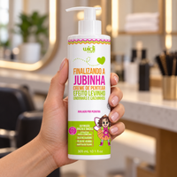 Creme para Pentear Finalizando a Jubinha Efeito Leivinho 300ml - Widi Care — ambientação ilustrativa